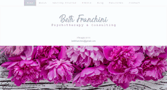 Desktop Screenshot of bethfranchini.com